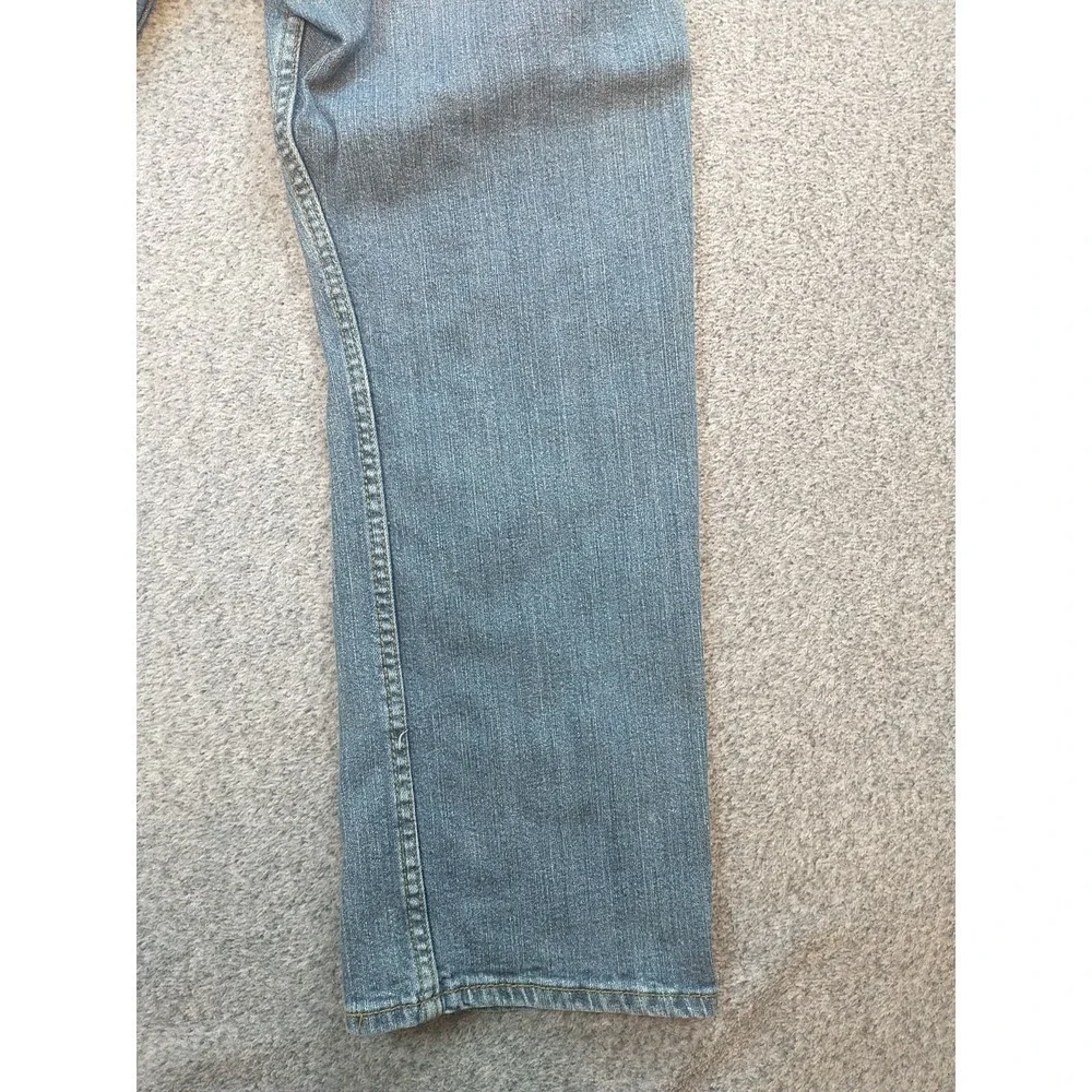 Signature by Levi Strauss & Co Mens Straight Leg Jeans Blue Denim 34x29 Medium